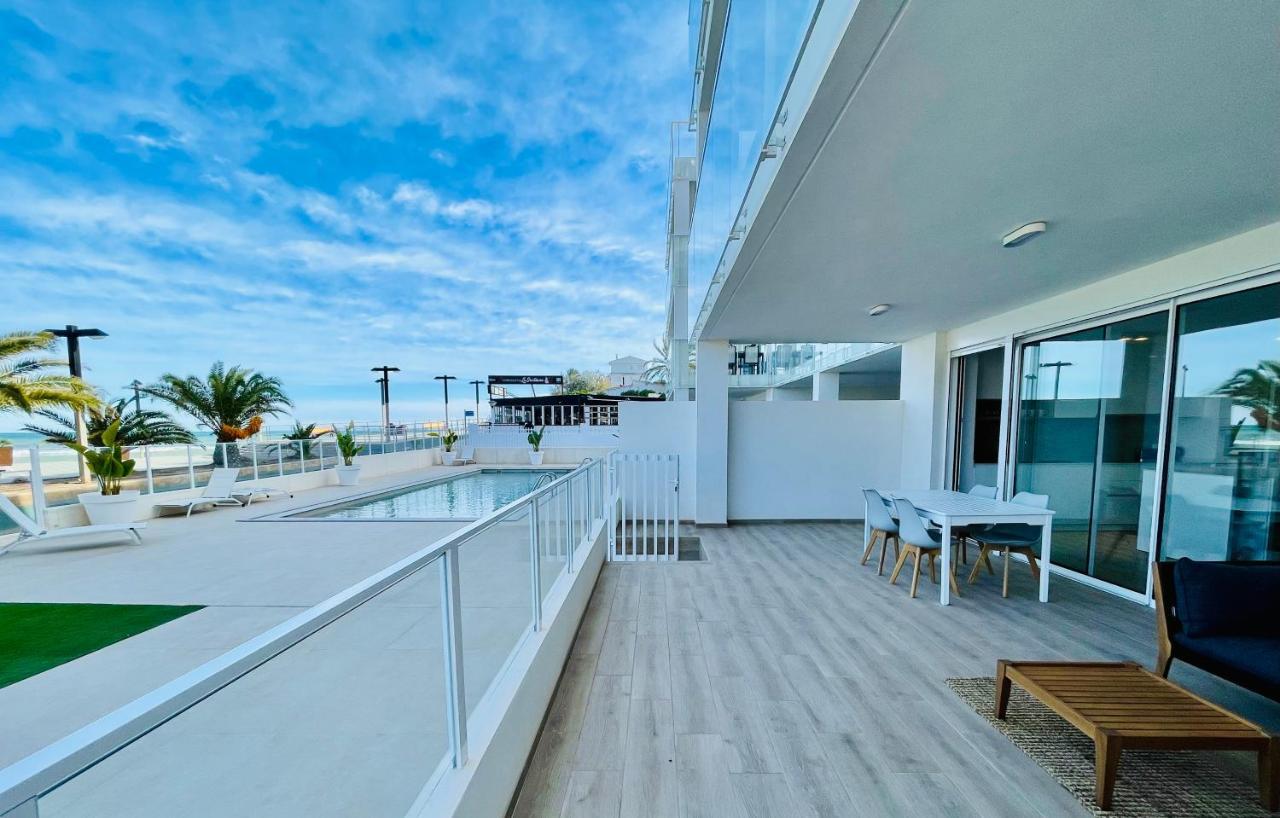 Oropesa Del Mar, Playa Morro De Gos, Playa Blancaアパートメント エクステリア 写真